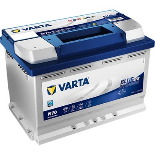 VARTA 70 AH EFB START STOP AKÜ resmi