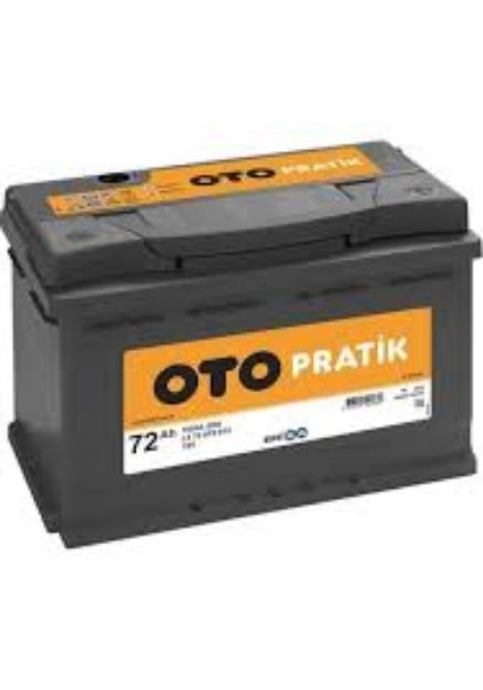 OTOPRATİK 72 AH NORMAL AKÜ resmi