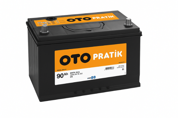 OTOPRATİK 90 AH NORMAL AKÜ resmi